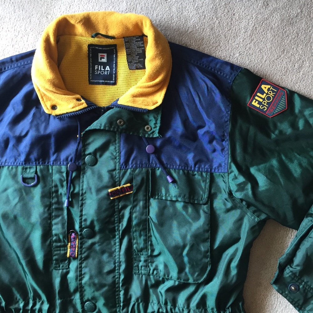 VINTAGE Trekking coat, ski jacket, Men L XL